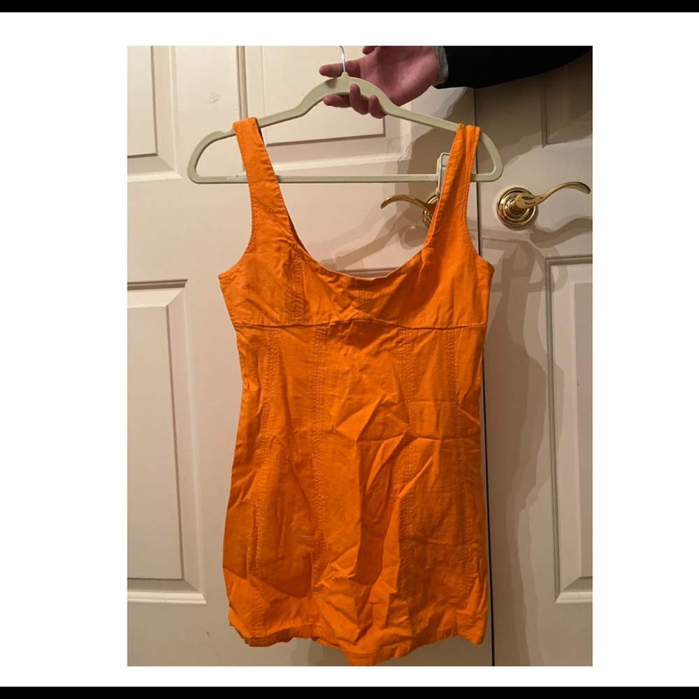 Urban Outfitters orange dress